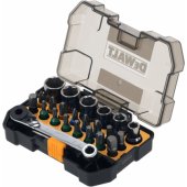 _8416513 ATSUKTUVO BITŲ RINKINYS DEWALT DT70906 24PCS