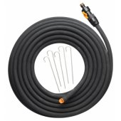 Fiskars 1025935 sodo žarna 15 m antžeminė guminė juoda