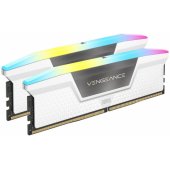 Vengeance RGB baltas 32GB DDR5 6400MHz DIMM CMH32GX5M2B6400C32W