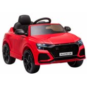 Elektrinis vaikiškas Audi RS Q8 raudonas