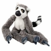 Plush Lemur Mascot Cuddly Toy Paws With Velcro For Hanging 50 cm