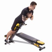 HMS Fitness LSR8311 Flat weight training bench Adjustable seat Home Bl