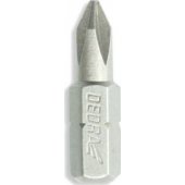 Dedra Końcówki wkrętakowe PH2x25mm, 10szt pudełko plast (18A02PH20-10)