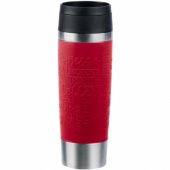 Emsa TRAVEL MUG Classic Grande thermal mug (dark red/ stainless steel,