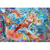 _6821018 Ravensburger dėlionė 2x24 vnt. Mermaids