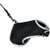 Soft Harness with Leash for Cats XL 36–54cm 1.2m
