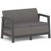 Scandi Linea 2 Seater Sofa Gray