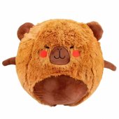 Jumping Ball Growing Plush Capybara Brown Pump 50 cm