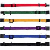 Trixie Puppy Collars, M-L: 22-35 cm/ 10 mm, 6 pcs, various colors