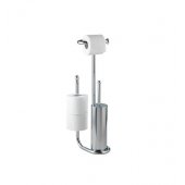 Toilet Paper Holder and Toilet Brush 14294495 Chrome