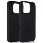 "Silicone Case Apple iPhone 16 Pro Max" Black