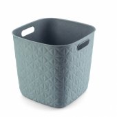 Basket Softex Blue 15L 28x28x27cm