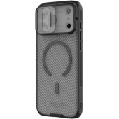 CamShield Pro Magnetic Hard Case iPhone 17 Pro Max Transparent Black