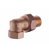 KFA Śrubunek kątowy 1®® mosiężny 814-012-25