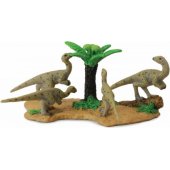 Collecta Dinosaur Figures+Tree (004-88524)
