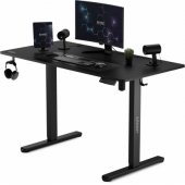 Electric Gaming Desk Nojo Black 120x60 cm