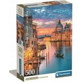 Clementoni Puzzle 500 pieces Compact Illuminated Venice