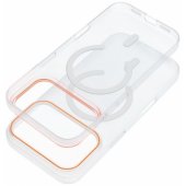 Go Orange Case with MagSafe iPhone 17 Air Transparent
