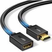 HDMI Male to Female Cable 3m Black