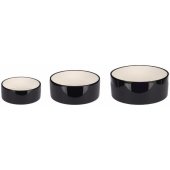 Rocky keramikas melna-balta 400ml 13x13x4.5cm 521570