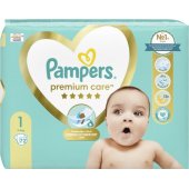 Premium Care Nappies, Size 1, 2-5kg, 72pcs