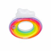 Pripučiamas plaukimo ratas 107 cm Rainbow Bestway 43647