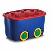 Box Children Blue/ Red 58x39x18cm