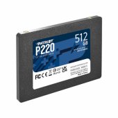 Patriot P220 512 GB, SSD - SATA III - 2.5, black