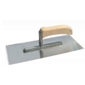 Mega nerūdijančio plieno glaistyklė 270x130mm, dantys 4x4mm - 61651