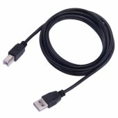 USB A Male to USB B Male Cable, 2m