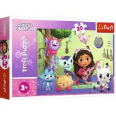 Trefl Puzzle 30 elements Gabi and her adorable house, Gabi®s Cat House