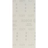 BOSCH Mesh structure sanding sheet M480 93x186 K320 10x - 2608900750 E
