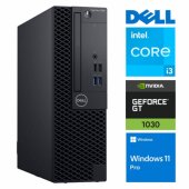 OptiPlex 3060 SFF i3-8100 16GB 256SSD GT1030 2GB W11Pro ReNew