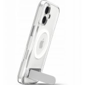 Hybrid ”S” Mag MagSafe iPhone 17, skaidrus-baltas