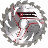 EINHELL diskinio pjūklo diskas HM, Ø 165 x 20 mm, 1,6 mm, 20 dantų įleidžiamajam pjūklui