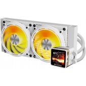 DE240 120mm Liquid CPU Cooler White