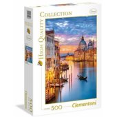 Clementoni Puzzle 500 elements. HQC - Lighting Venice (35056 CLEMENT