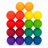 Manipulative Anti-Stress Balls Logical Arcade Game Colorful