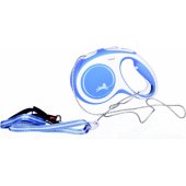 Flexi automatic leash New Comfort M rope 5 m color blue.