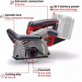 Wall Chaser TP-MA 36/ 30 Li BL-Solo, 36 V