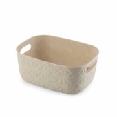 Softex baltas krepšelis S 4L 26x19x11cm