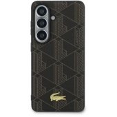 PVC mišinio magnetinis dėklas su monograma ir auksiniu logotipu Galaxy S26 Plus, rudas