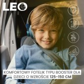 Leo I-Size 15-36kg 125-150cm Black
