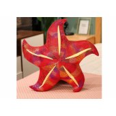 Mascot Plush Starfish Red Pillow 45 cm