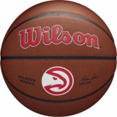 Wilson Wilson Team Alliance Atlanta Hawks Ball WTB3100XBATL Brown 7