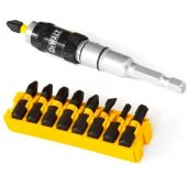 Dewalt Torsion smūginio suktuvo antgalių rinkinys, 10 dalių (DT7