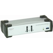 2 prievadų USB 3.0 DisplayPort KVMP jungiklis (kabeliai pridedami)