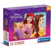 Clementoni CLE Cubi klocki 12 Disney Princess 41197