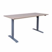 Desk ERGO with 1 motor 160x80cm, hickory