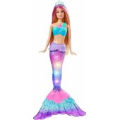 Barbie stebuklingai šviečianti undinė Malibu lėlė - HDJ36